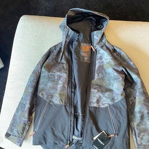 Obermeyer men’s camo ski shell size M